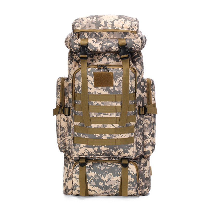 Hiking Backpacks 80L Waterproof Hiking Backpack Adjustable Carrying