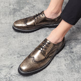 Men's Dress Shoes Classic Leather Oxfords Casual Cushioned Loafer Men's Shoes Autumn Business Leather Shoes Men's Daily Fashion