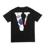 Vlone Mexico Friends Shirt Summer Statue T-Shirt Women'S Men'S And Women'S Short Sleeve