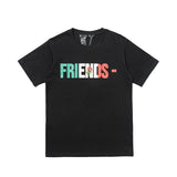 Vlone Mexico Friends Shirt Summer Statue T-Shirt Women'S Men'S And Women'S Short Sleeve