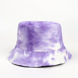 Bucket Hat Fishing Cap Cotton Print Fisherman Hat Color Bucket Hat Female Autumn and Winter Outdoor Sun-Proof Basin Hat