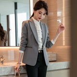 Interview Suit Women's Suit Jacket Women's Coat Autumn Long Sleeve