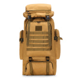 Hiking Backpacks 80L Waterproof Hiking Backpack Adjustable Carrying