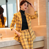 Interview Suit Women's Suit Jacket Women's Fall Slim Fit Long Sleeve