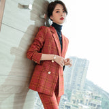 Interview Suit Women's Suit Jacket Women's Fall Slim Fit Long Sleeve