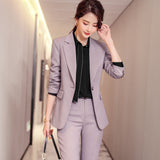 Interview Suit Women Work Clothes Fall Fashion Formal Wear