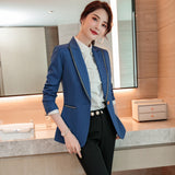 Interview Suit Women's Suit Jacket Women's Coat Autumn Long Sleeve