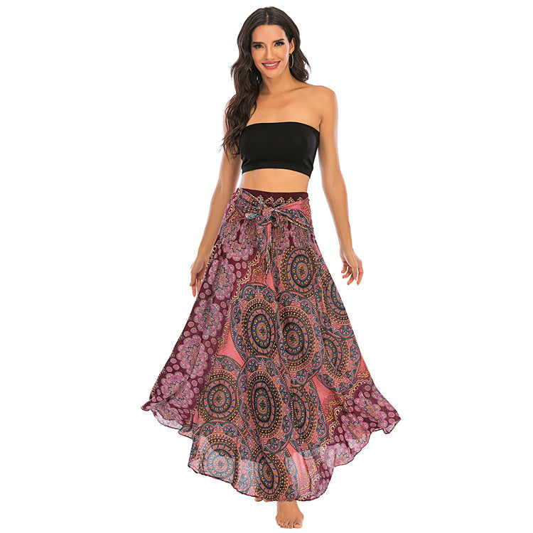 Gypsy Girl Outfits Dress Skirt Beach Vacation Dress