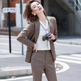 Interview Suit Women's Suit Female Fashion Two-Piece Suit