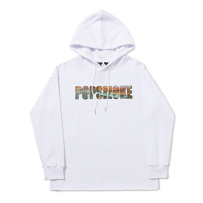 Pop Smoke Vlone Hawk Em Sweatshirt Print