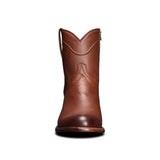 Beth Dutton Shoes round Head Embroidered Retro Mid-Calf Men's Casual Men