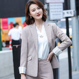 Interview Suit Women Suit Female Autumn Fashion Two-Piece Suit