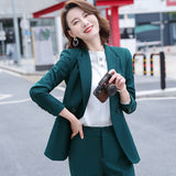 Interview Suit Women Autumn Fashion Tailored Suit Coat All-Matching