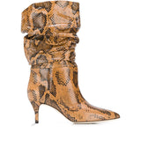 Python Boots Autumn and Winter Snake Pattern Knee High Snow Boots