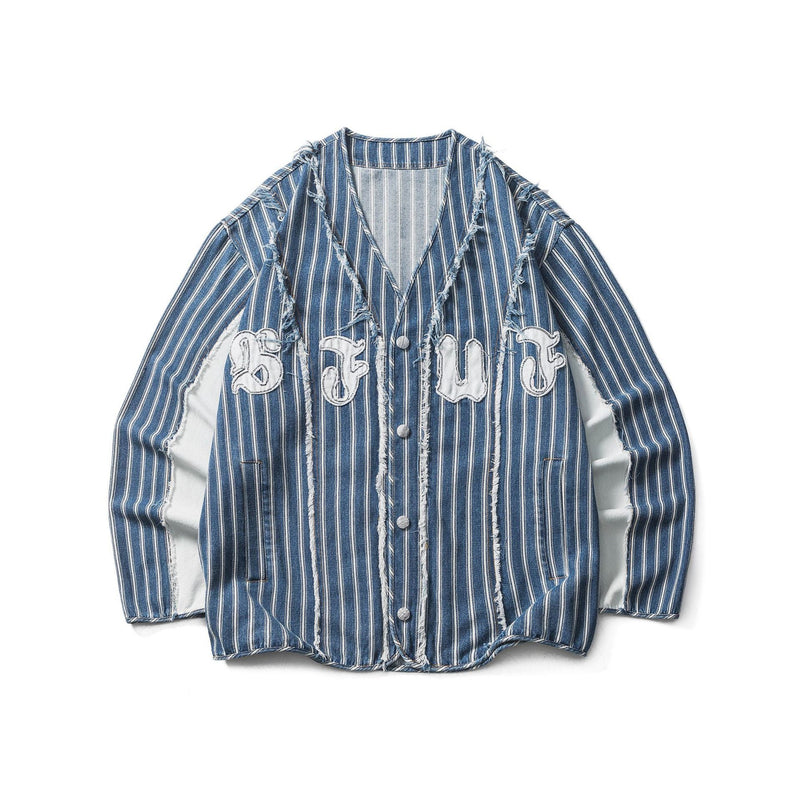 Men Denim Jackets Spring and Autumn Denim Jacket Men's and Women's Jacket
