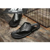 Men's Flip Flops Men Slides Comfort Slides Sandal Men's Summer Beach Shoes Outdoor Casual