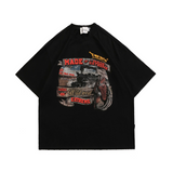 Y2g Shirts for Boys Spring and Summer Retro Short Sleeve Men's Neutral