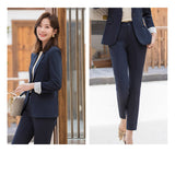 Interview Suit Women Autumn Women's Long Sleeve Two-Piece Set