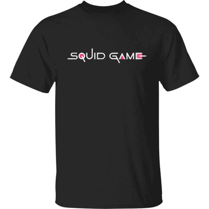 Squid Game Costume Casual Short Sleeve T-shirt Top Men and Women