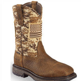 Justin Yellowstone Boots Solid Color Winter Car Casual Retro Dr. Martens Boots