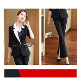 Interview Suit Women Set Work Clothes