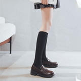 Mary Jane Shoes Leather Shoes Uniform Beef Tendon Soft Bottom Loafers