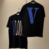 Vlone T Shirt Short-Sleeved Men'S T-Shirt Women'S Loose Large Size