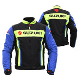 Suzuki Motorcycle Jacket Spring And Autumn Cycling Clothes Male Motorcycle Racing Suit