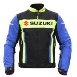 Suzuki Motorcycle Jacket Spring And Autumn Cycling Clothes Male Motorcycle Racing Suit