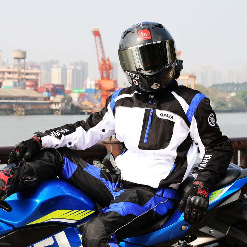 Yamaha Motorbike Riding Jacket Four Seasons Motorcycle Cycling Clothing Men'S Suit