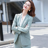 Interview Suit Women's Suit Jacket Women's Spring and Autumn Leisure Suit