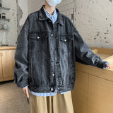 Men Denim Jackets Autumn Denim Jacket Men's Coat