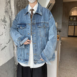 Men Denim Jackets Autumn Denim Jacket Men's Coat