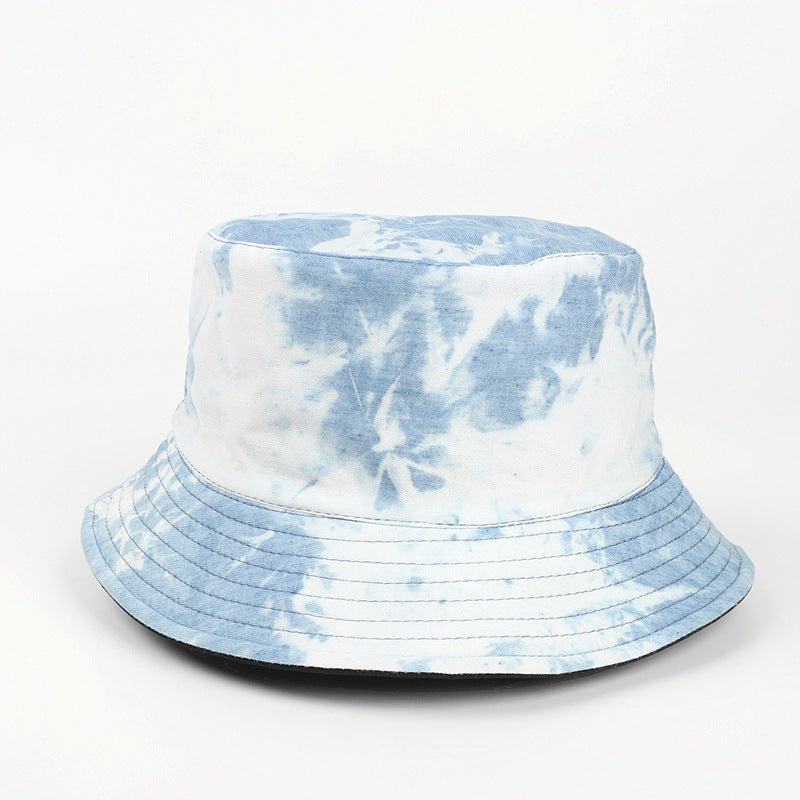 Bucket Hat Fishing Cap Cotton Print Fisherman Hat Female Vintage Sunshade Sun Protection Hat