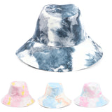 Bucket Hat Fishing Cap Cotton Print Fisherman Hat Men and Women Spring and Summer Outdoor Sun Hat