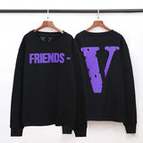 Vlone Sweatshirt Men'S Friends Brushed Hoody