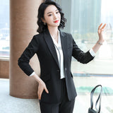 Interview Suit Women's Suit Autumn Business Formal Wear