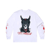 Vlone Sweatshirt Autumn And Winter Men'S Popular Large V Long Sleeve Tshirt Printing