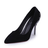 Red Bottom Heels Business Office High Heel Pumps Women's Stiletto Heel High Heels