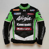 Kawasaki Moto Gp Racing Jacket Motorcycle Cycling Clothing Male Motorcycle Clothing Coat Green