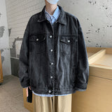 Men Denim Jackets Autumn Denim Jacket Men's Coat