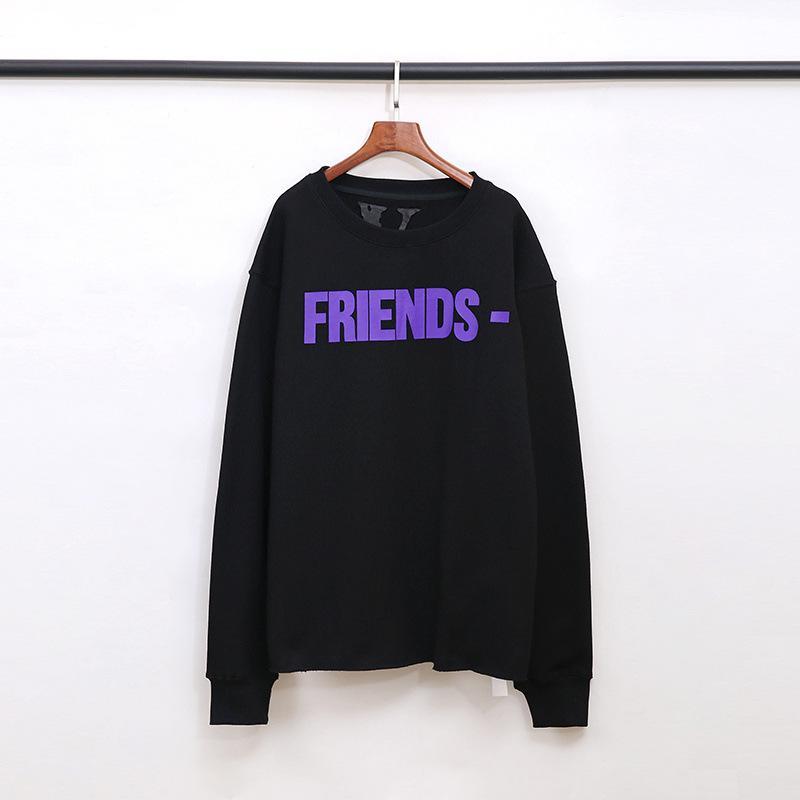Vlone Sweatshirt Men'S Friends Brushed Hoody