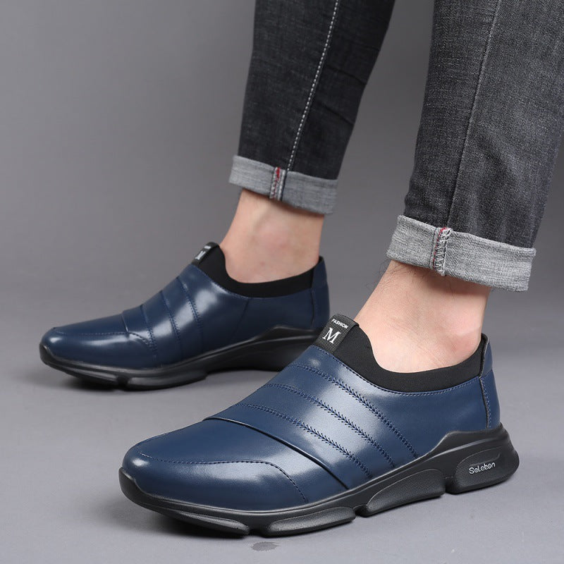 Men's Loafers Relaxedfit Slipon Loafer Men Shoes Men's Shoes Autumn Tide Shoes Shoes Breathable Leather Shoes Sports Casual Shoes