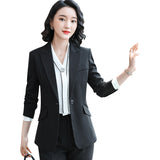 Interview Suit Women's Suit Autumn Business Formal Wear