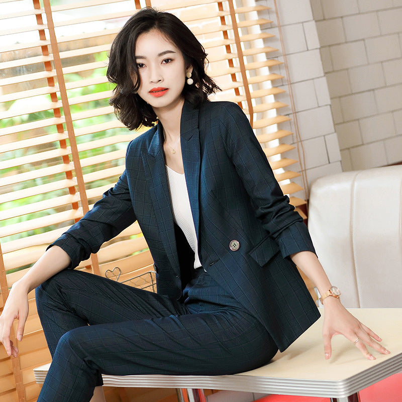 Interview Suit Women Autumn Suit Long Sleeve Formal Wear