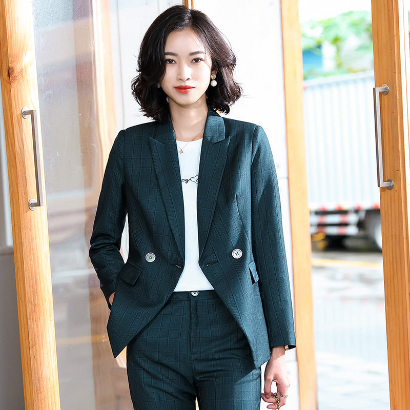 Interview Suit Women Autumn Suit Long Sleeve Formal Wear