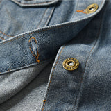 Children Jean Jackets Casual Boys' Denim Jacket Spring and Autumn Long Sleeve Neutral