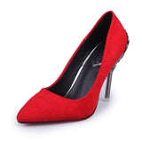 Red Bottom Heels Business Office High Heel Pumps Women's Stiletto Heel High Heels