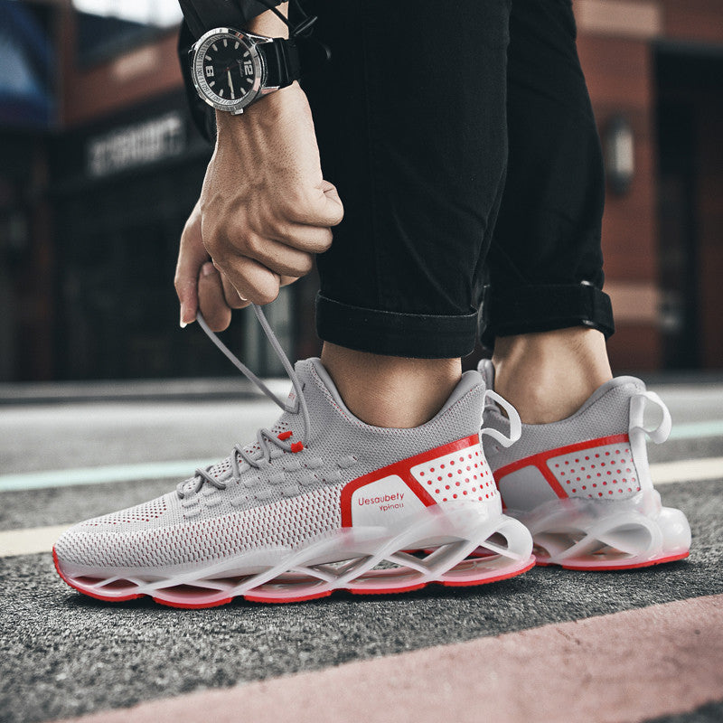 Men's Shoes Casual Thick Sole Increased Comfortable Soft Breathable Sports Shoes Trend