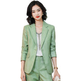 Interview Suit Women's Spring Fashionable Suit Two-Piece Set